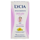 Lycia delicate touch strisce depilatorie Viso Pelli Sensibili 20 strisce + 4 salviettine